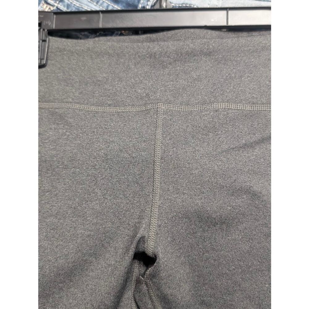 The North Face Womens Capri Yoga Leggings Athletic Large Heather Gray Sportswear - Picture 3 of 5